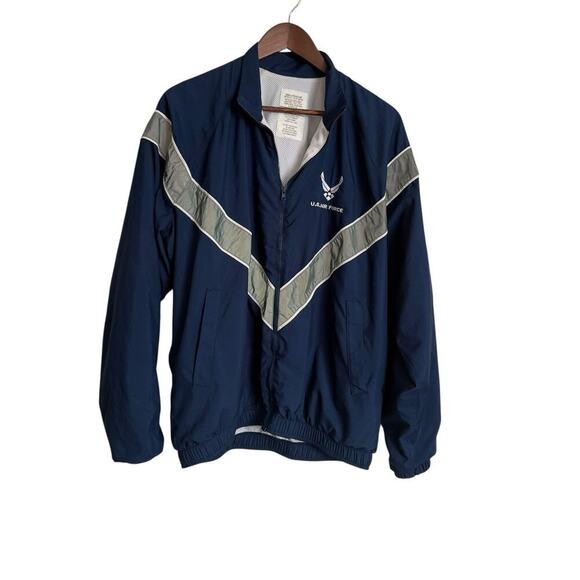 U.S. Air Force PTU Jacket Small/Regular Reflective Running Windbreaker - Picture 1 of 4